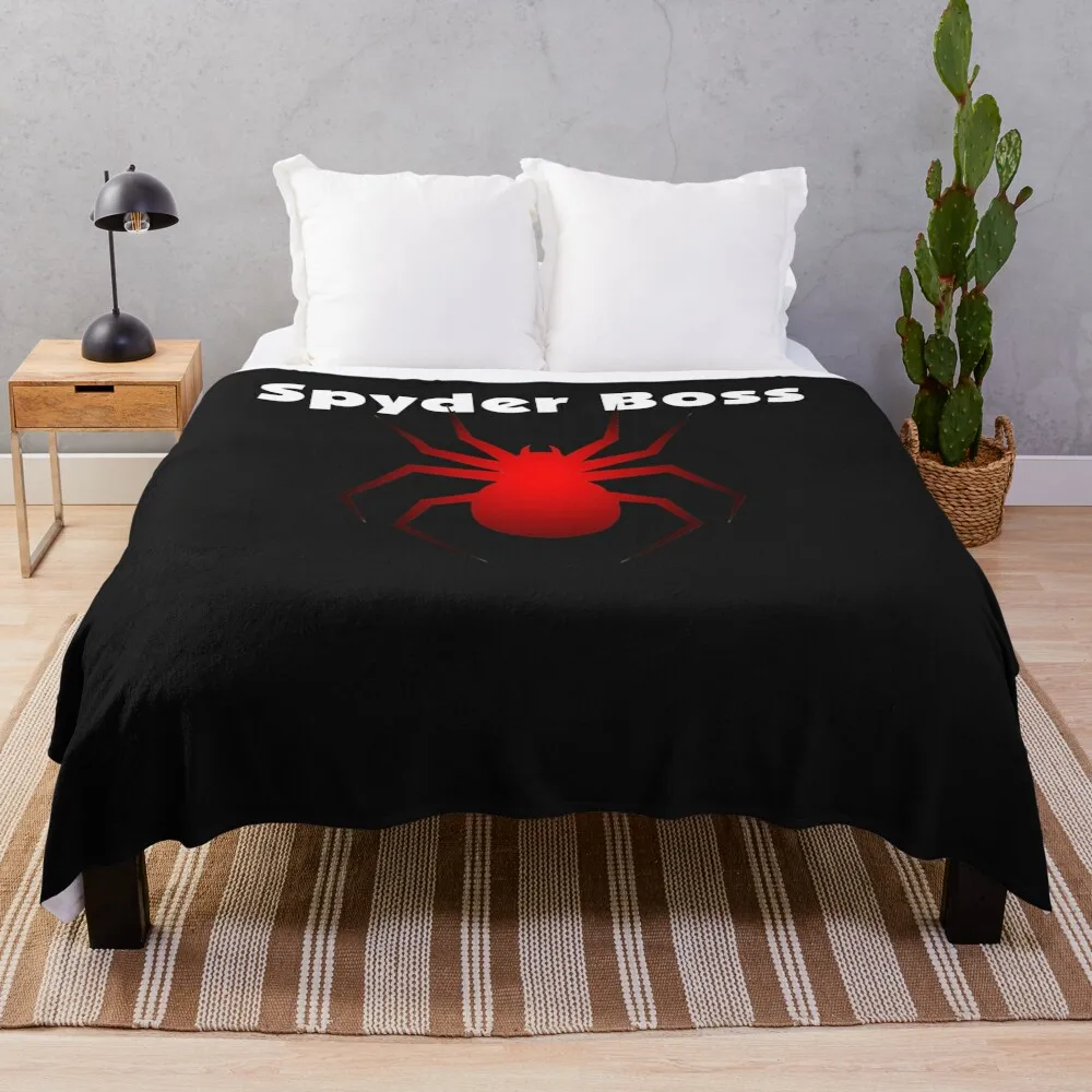 Spyder Boss Large Spyder Throw Blanket warm for winter Summer Warm Blankets