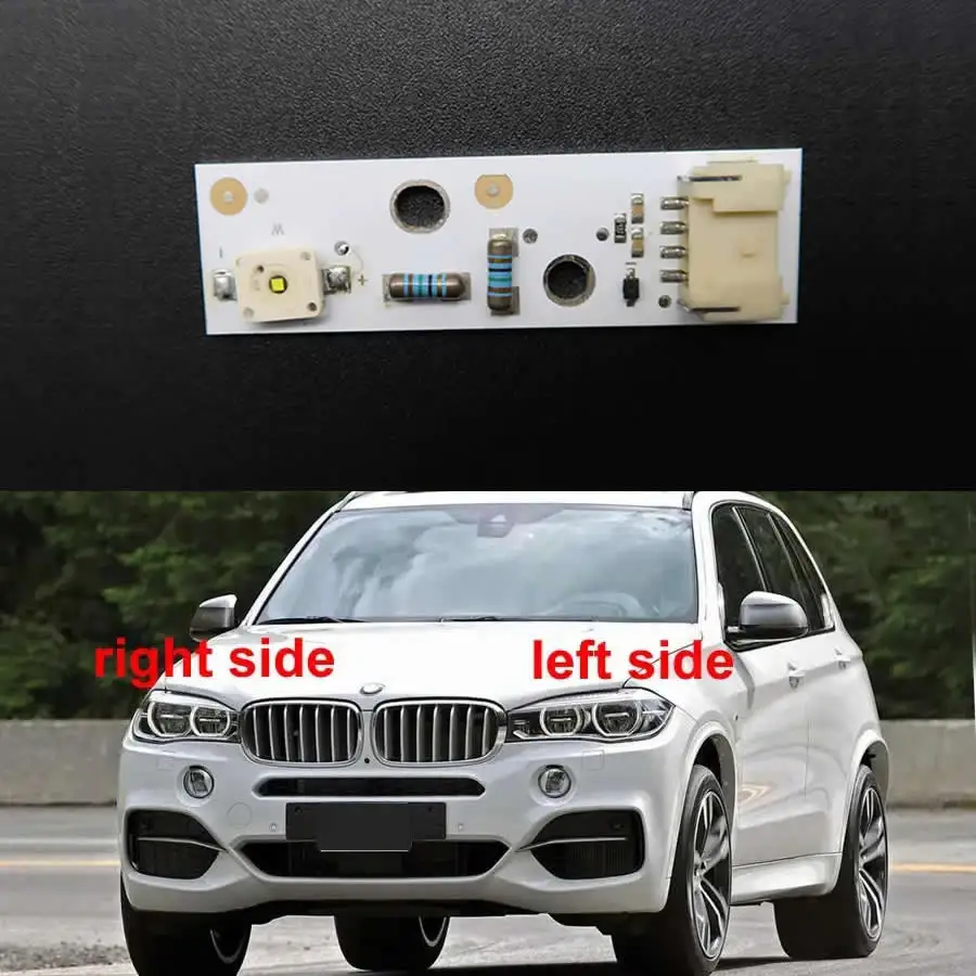 For BMW X5 X6 F15 F16 2014 2015 2016 2017 2018 White Angel Eyes DRL Light Source Module Daytime Running Driving Lamp
