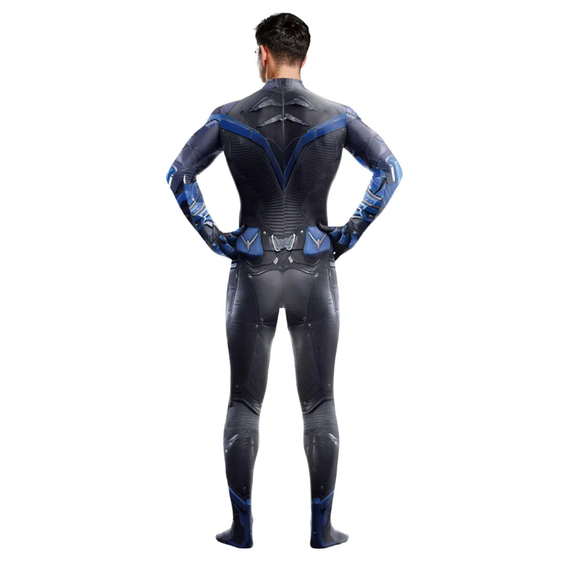 Rycerze bohater Nightwing Cosplay Robin kostium kombinezon Batgirl body stroje Halloween karnawał Party Zentai garnitur