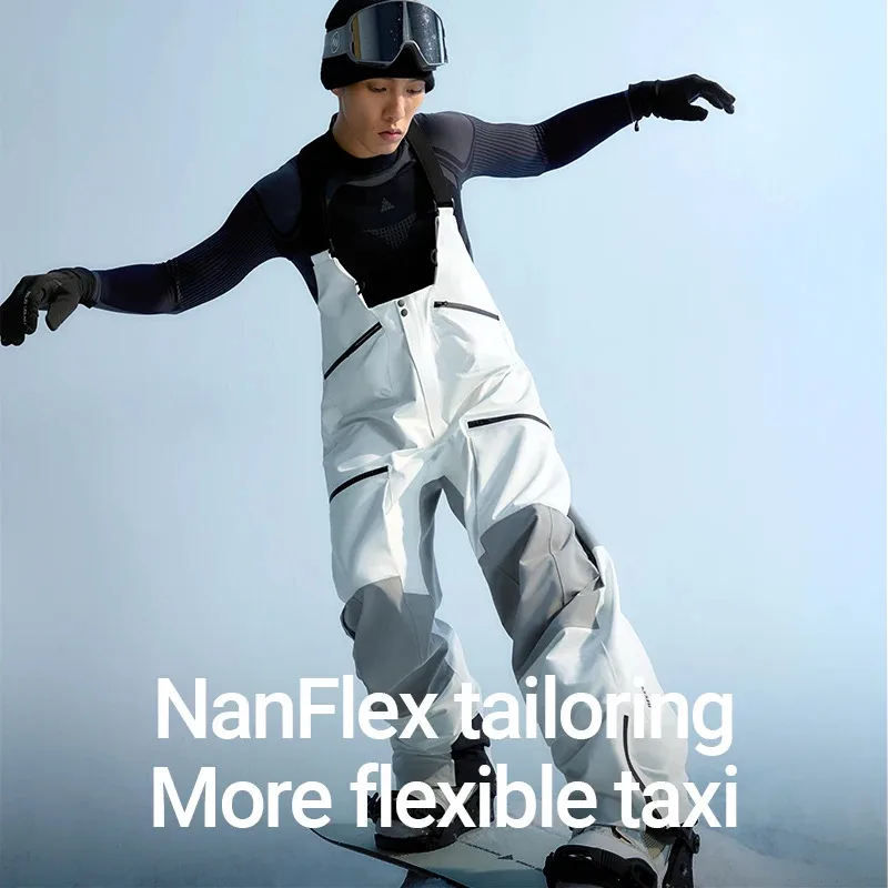 NANEND Snowboard Pants Waterproof Wear-resistant and Warm Winter Outdoor Skiing Men's and Women's Skiing Equipment