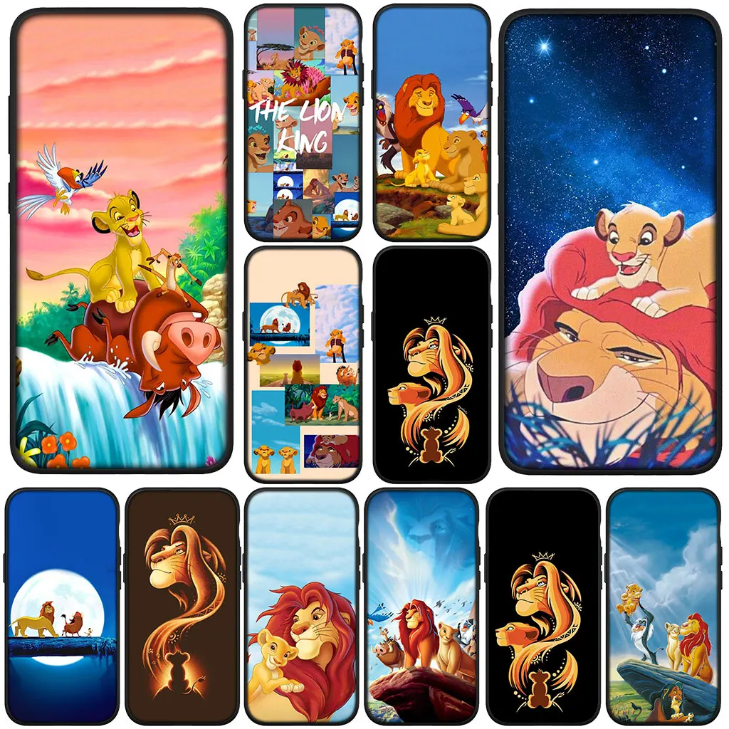 Чехол для Samsung Galaxy A17 A07 j7 J5 J6 J2 Prime J8 A01 A02 A03 A23 A71 A72 A41 M06 M16 M56 M23 Чехол Плакат Король Лев