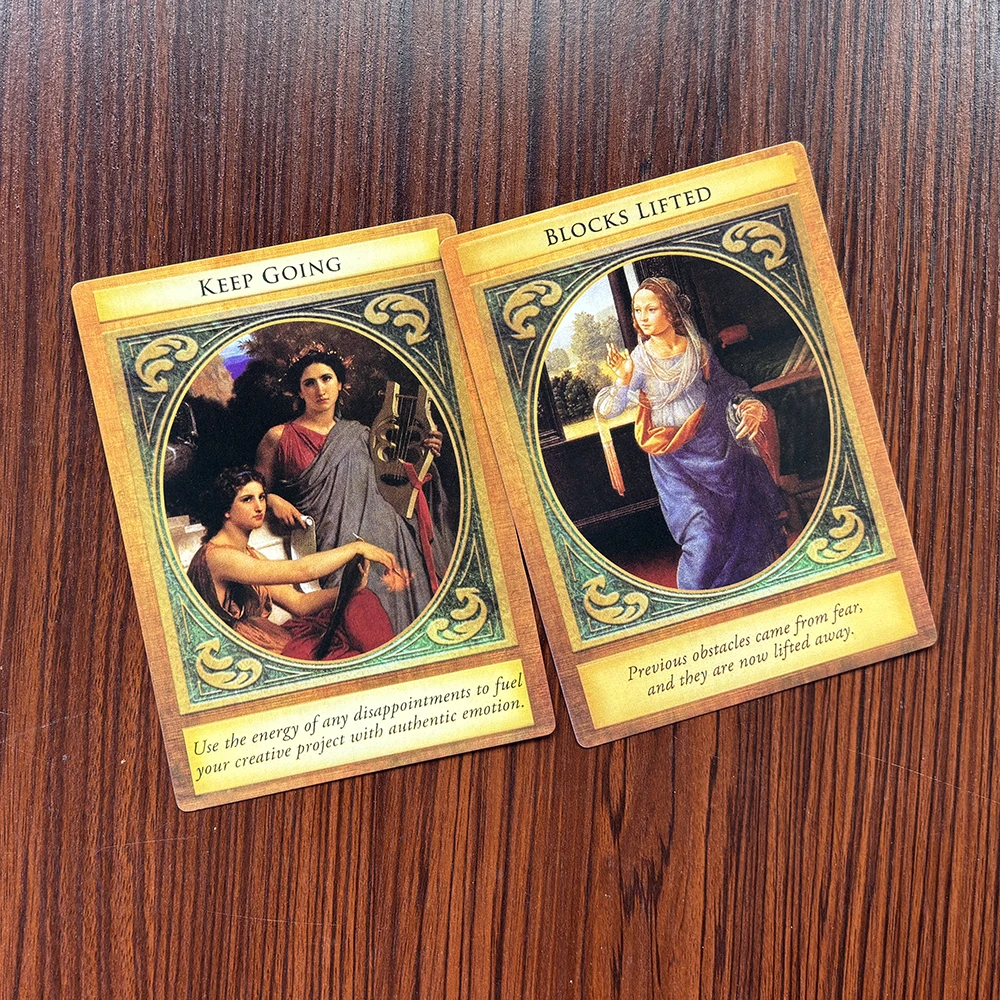 Archangel Gabriel Cards | Rare Out-of-Print 44 Oracle Cards Deck | Exclusive Edition | Large Size 12×8.7cm with PDF Guidebook view 2