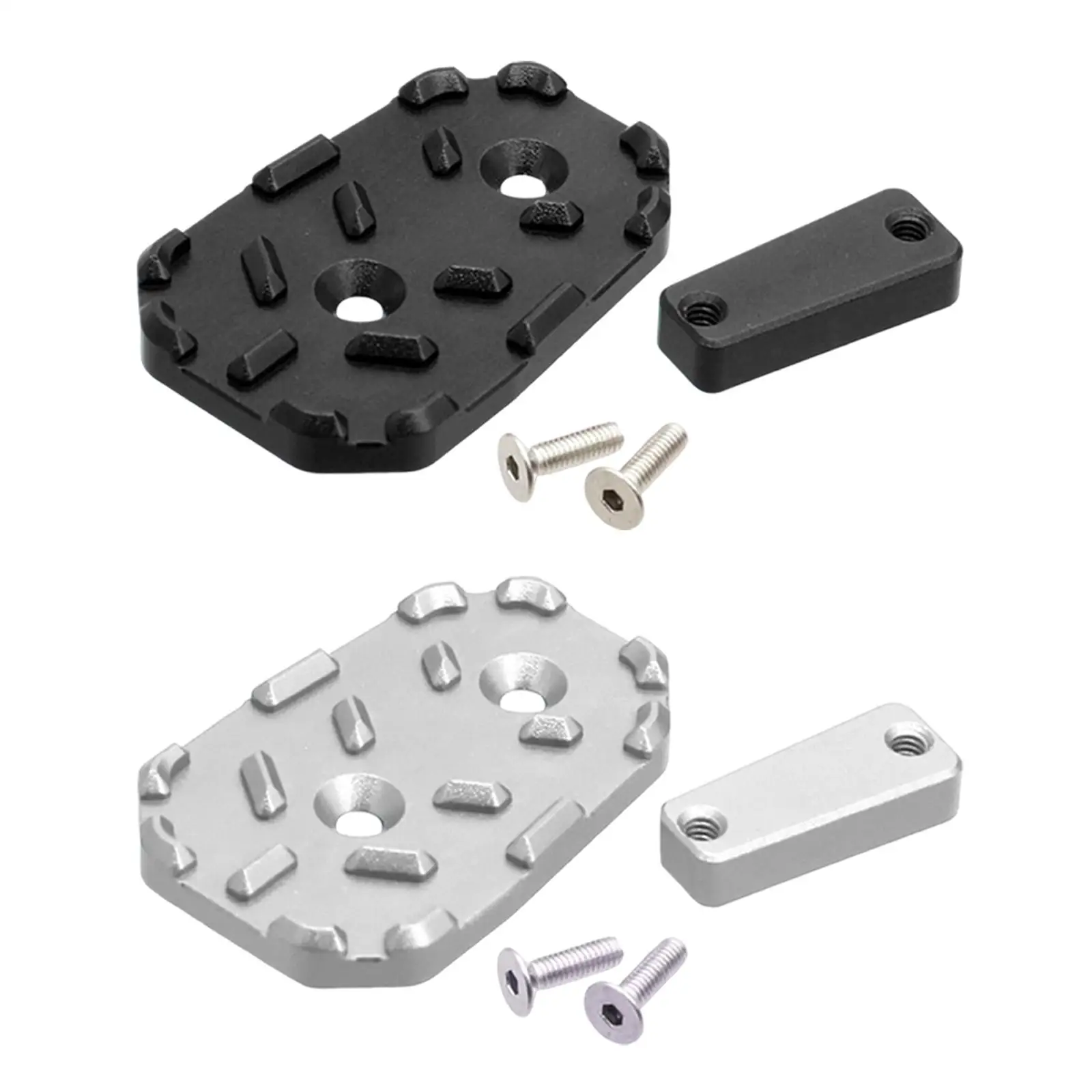 الفرامل الخلفية رافعة الوسادة موسع CNC سبائك الألومنيوم دواسة مسند القدمين إصلاح لهوندا CB400X CBR400R MSX125