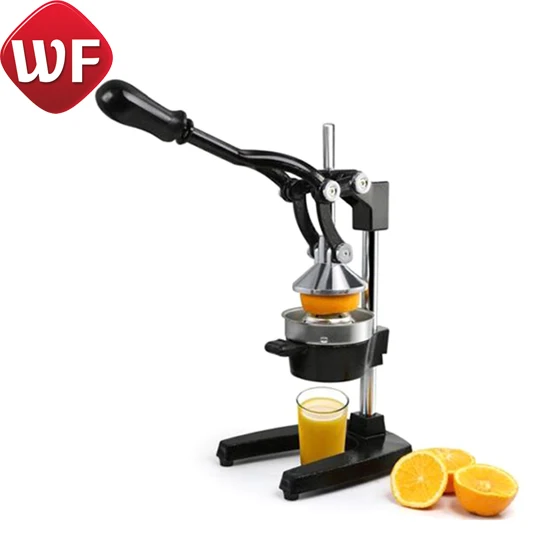 Home Use Cast Iron Hand Orange Juicer Hot Sale Press Hand Juicer Maker