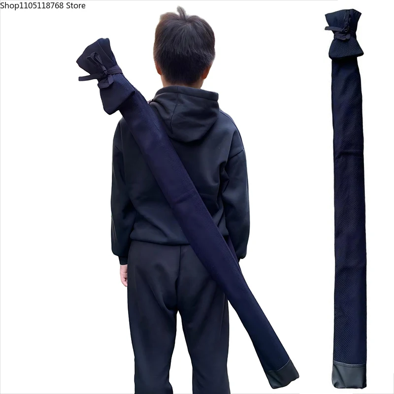 

Cotten Leather Kendo Aikido Iaido Sword Bag Japanese Carry Bag With Strap