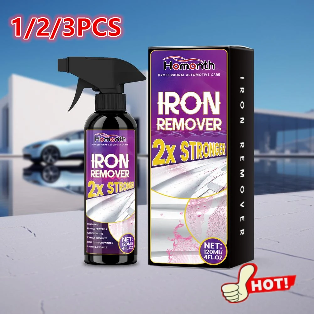 2026 new Rust Remover Spray Powerful Rust Removal For Metal Car Bike Household Tools，Exhaust/Wheel Care, Metal Powder Remover