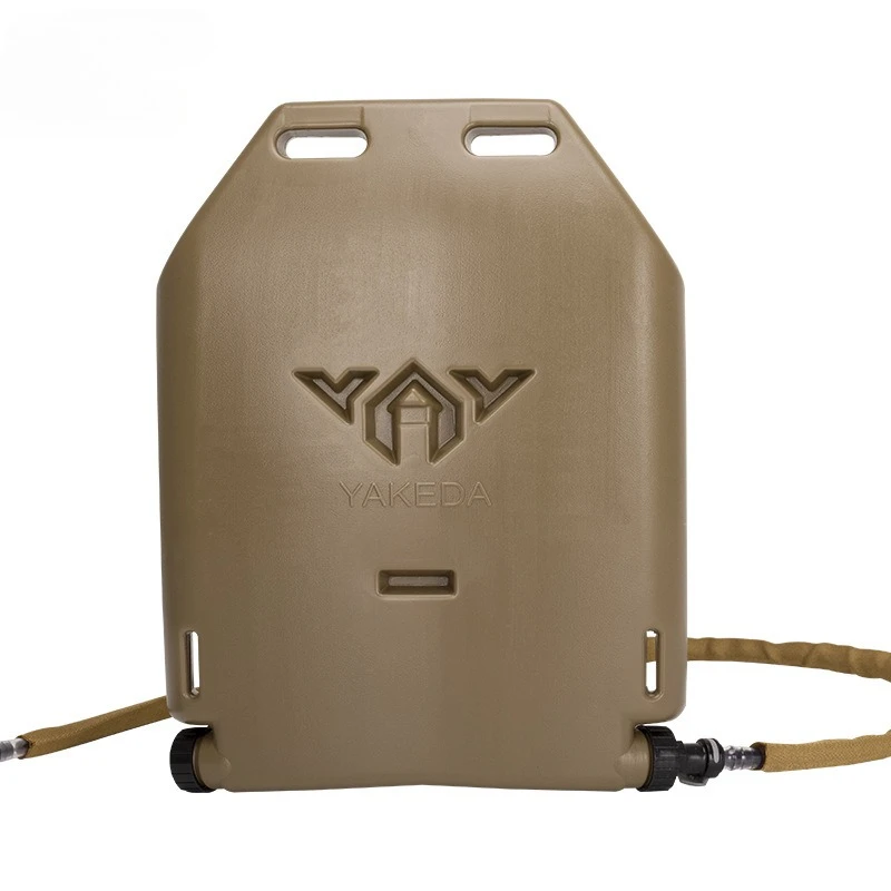Multi-Functional 1.75L Water Bladder Vest Insert Tactical Hydration Pouch for Outdoor Durable Scratch Resistant Leakproof Design