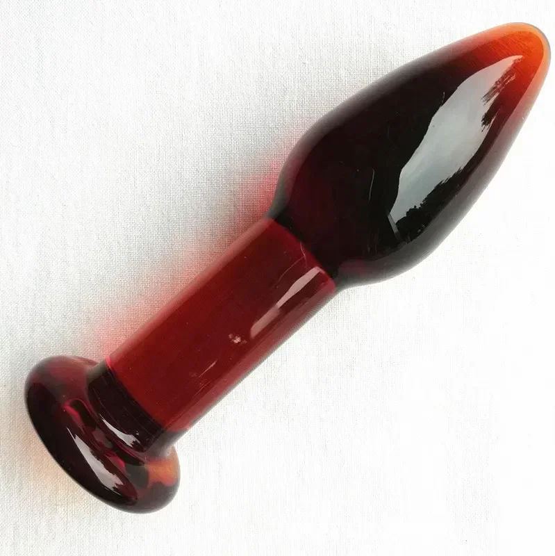 Erotic Toys Anal Dildo Glass Dildo Sex Penis Crystal Insert Vagina Glass Butt Plug Vagina Bead Fake Penis Sex Toys For Women Gay