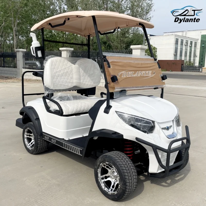 Brand New Factory Price Golf Cart 2 4 Seats 48/60/72V Lead-Acid Battery And Lithium Battery Optional Powered Electric Golf Cart