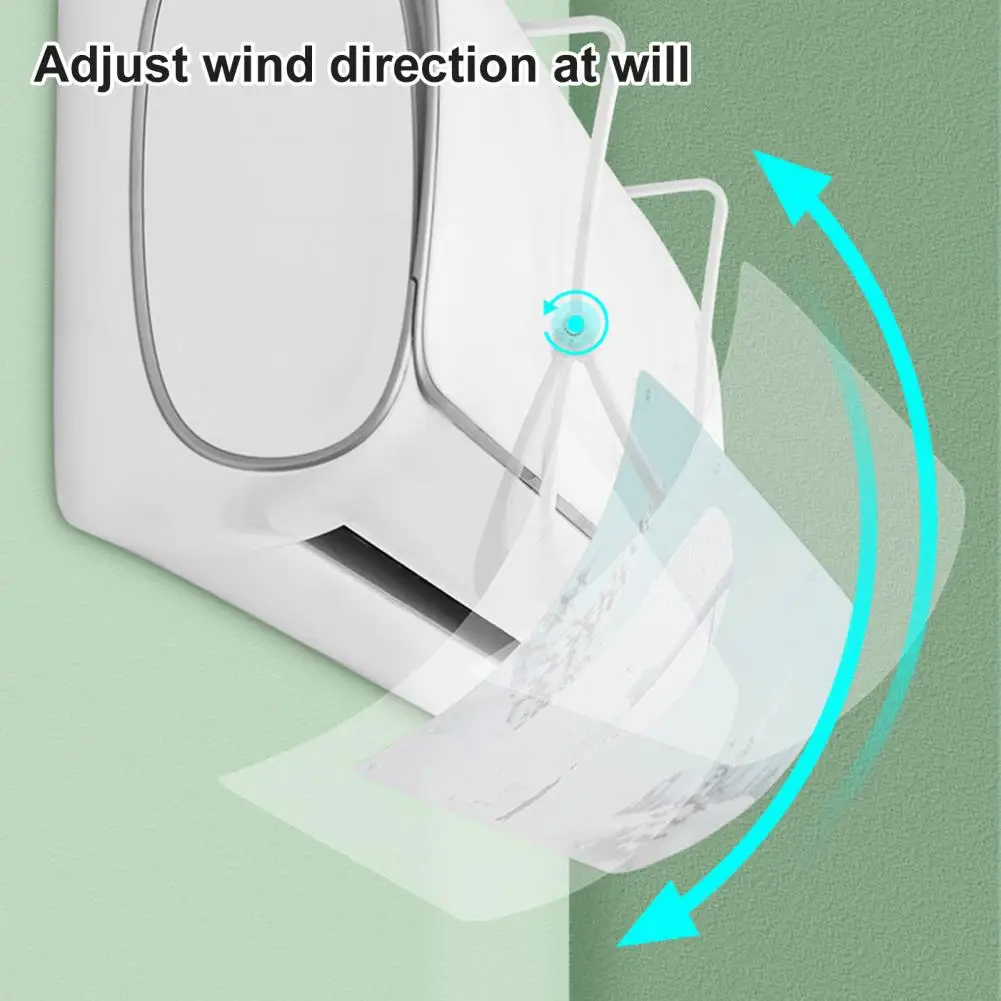 Air Conditioner Baffle Windshield Adjustable Air Conditioner Anti-Blast Baffle Wind Direction Air Conditioner Deflector Cover