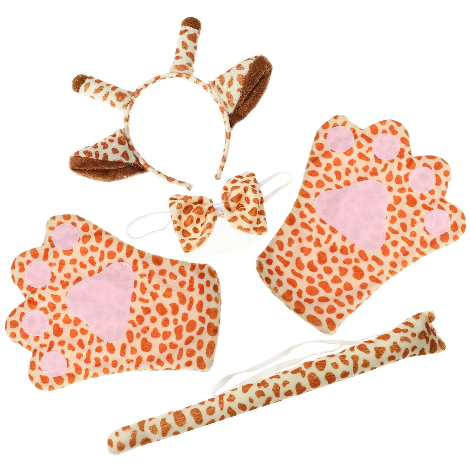 

Giraffe Ears Headband Adult Costume Animal Headbands Hair Hoops Cartoon Photo Prop Creative Party Accessory Cosplay Giraffe