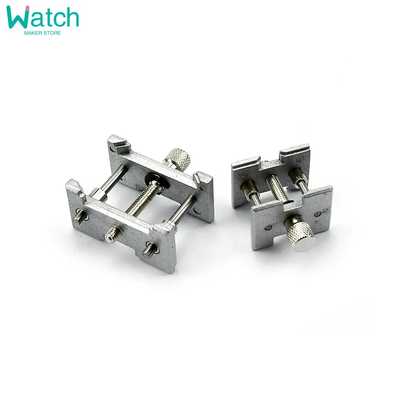 2Pcs 4039 4040 시계 운동 홀더 금속 고정 기계식 시계 쿼츠 시계 운동 클램프 도구 시계 제조 업체