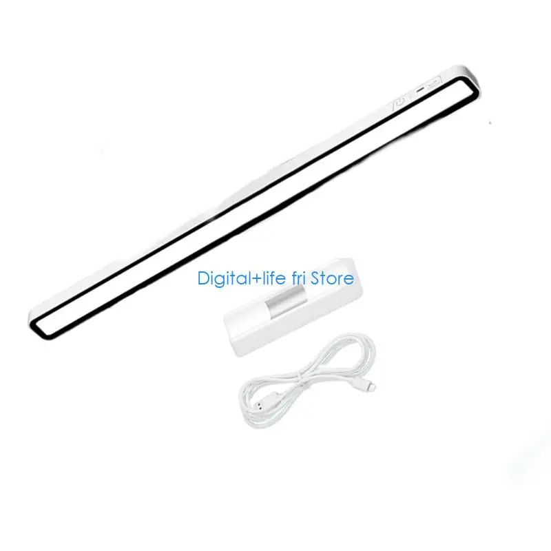 E06D Table Lamp Remote Control Dimming LED Desk Lamp Rechargeable Hanging