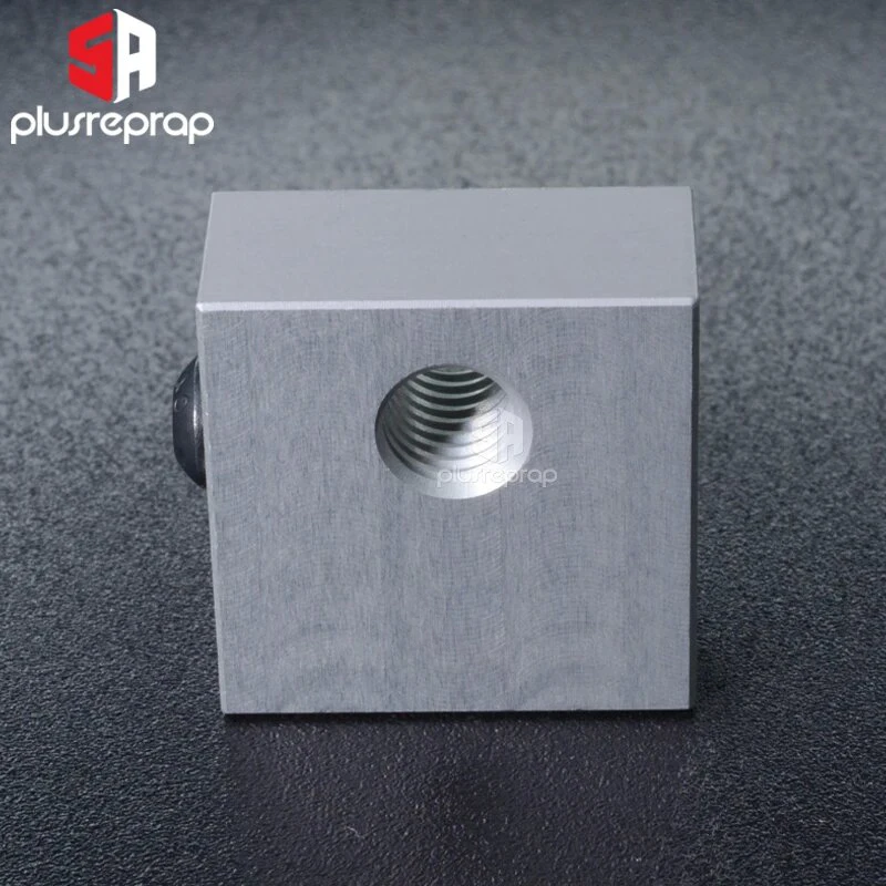 3D Printer Heat Block for MK7 MK8 Hotend Print Head MK8 Extruder Aluminum block
