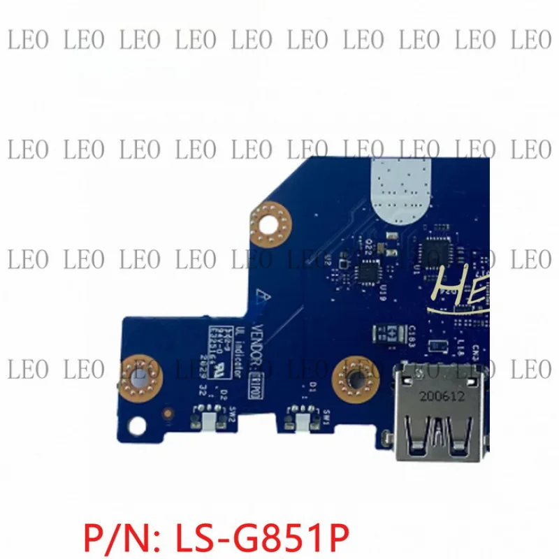 SS  LS-G851P New For Dell Chromebook 11 3100 Laptop USB Board Port Module