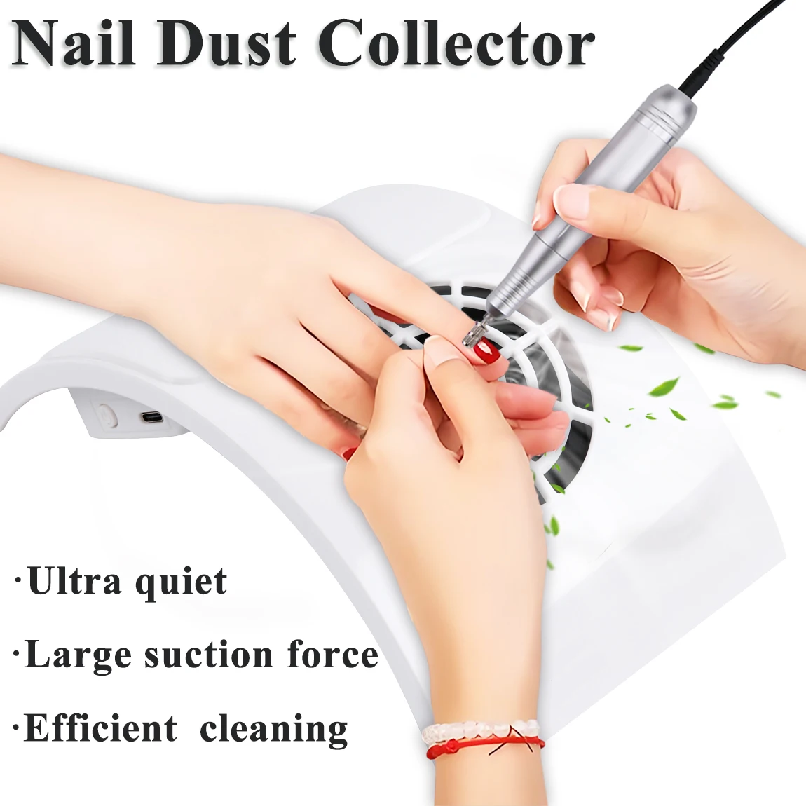 مسمار مجمع الغبار مكنسة كهربائية أدوات آلة أظافر قوة قوية منخفضة الضوضاء مسمار أداة فنية مسمار مكنسة كهربائية