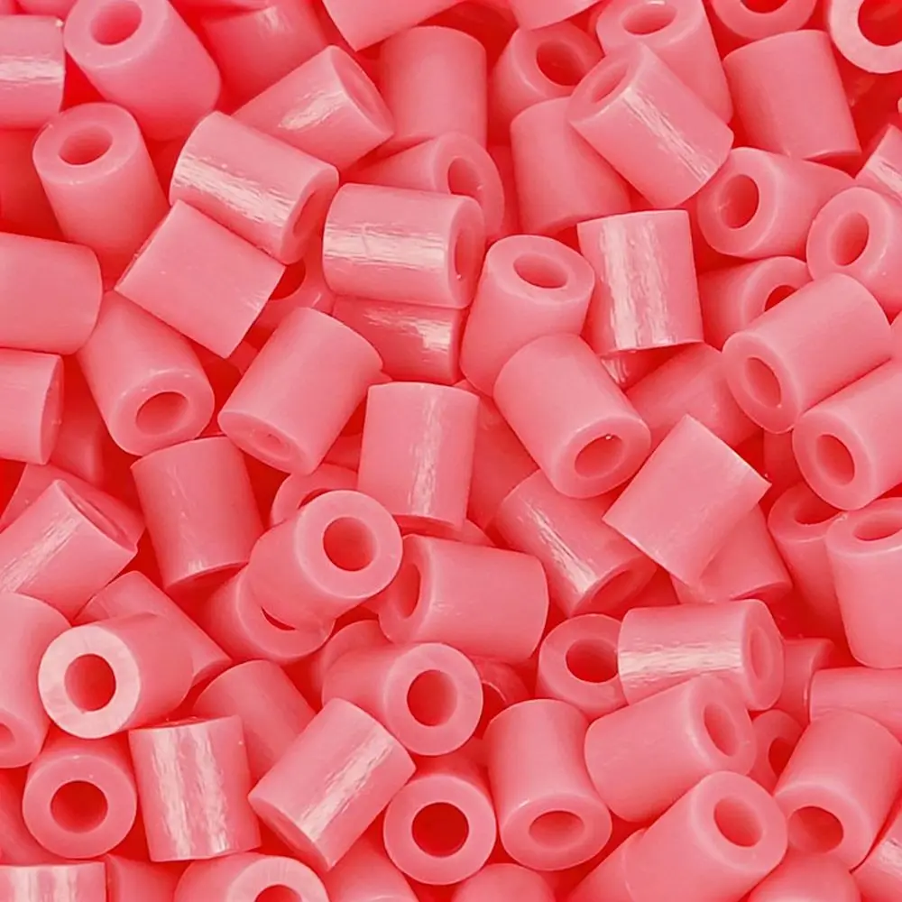500Pcs New High-Transparency 5mm Fuse Beads Heat Press Handmade Pixel Puzzle Iron Beads Handmade DIY Perler Beads Children
