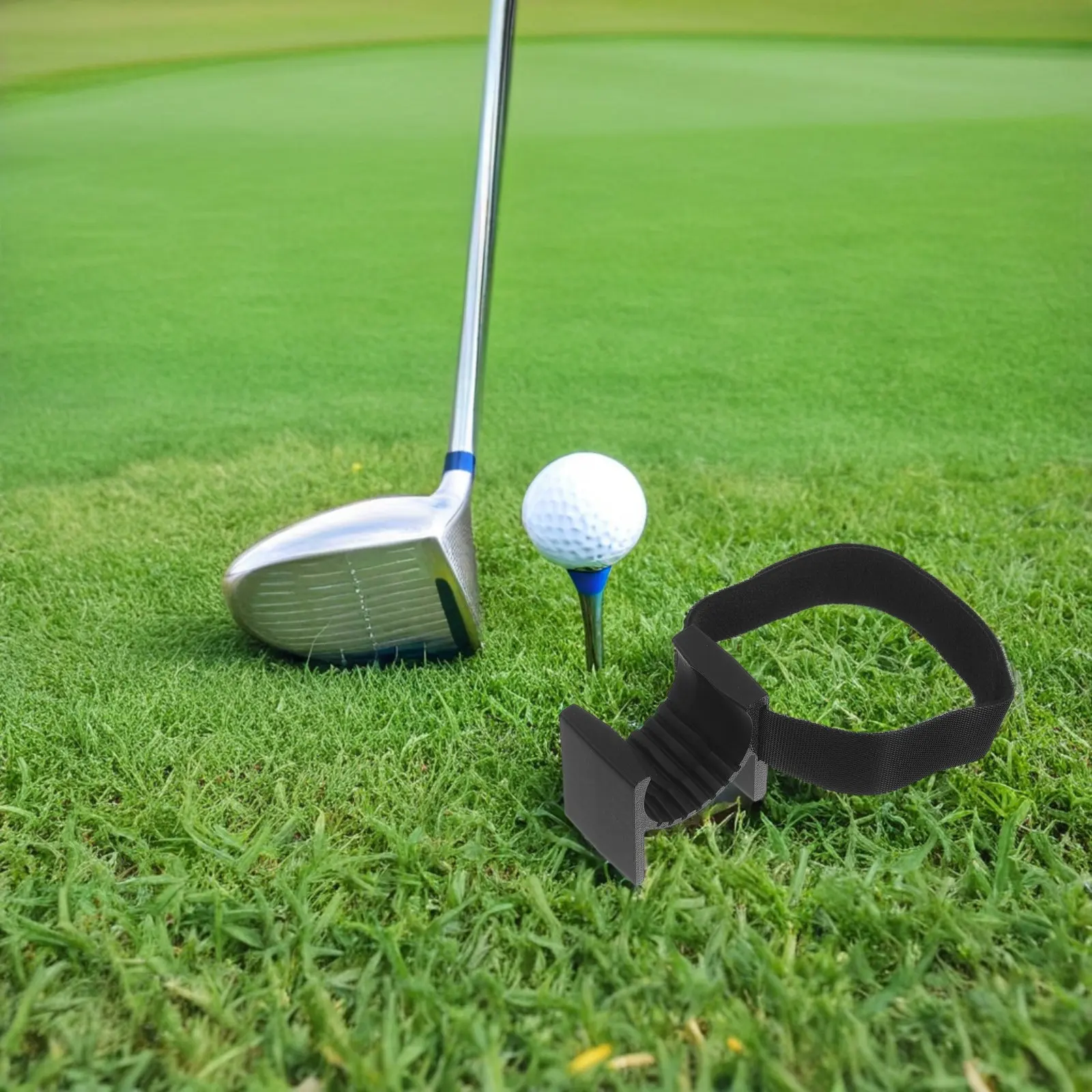 Portable Adjustable Golf Ball Ankle Holder with Hook & Loop Fastener – Hidden Prank Accessory