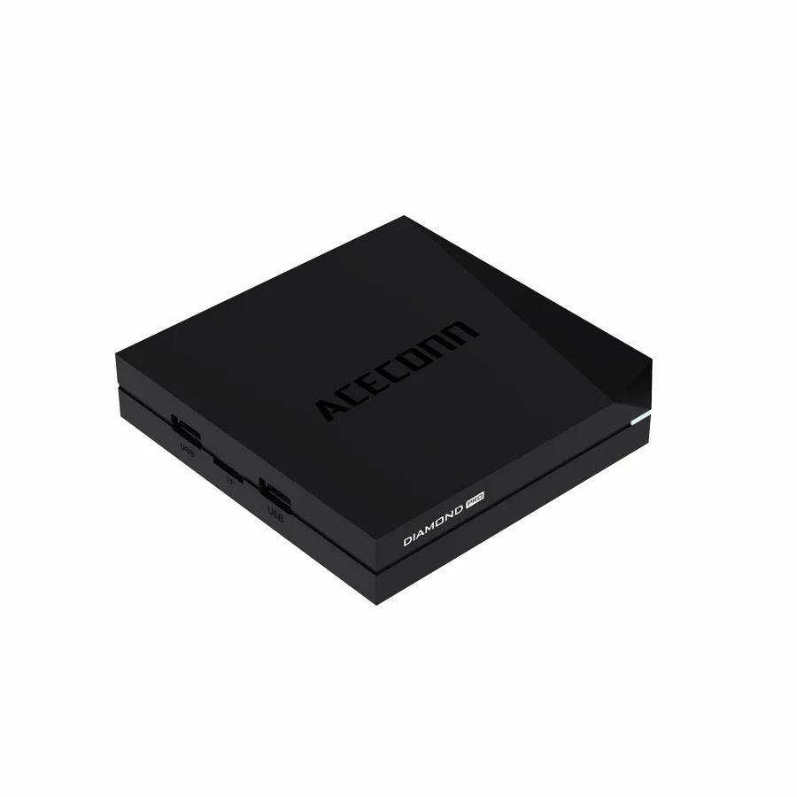 ACECONN Diamond Pro TV Box IPTV TVONAIR3 4K 8K 2GB + 32GB WiFi6 بلوتوث صوت التحكم عن بعد زر الإضاءة الخلفية #3