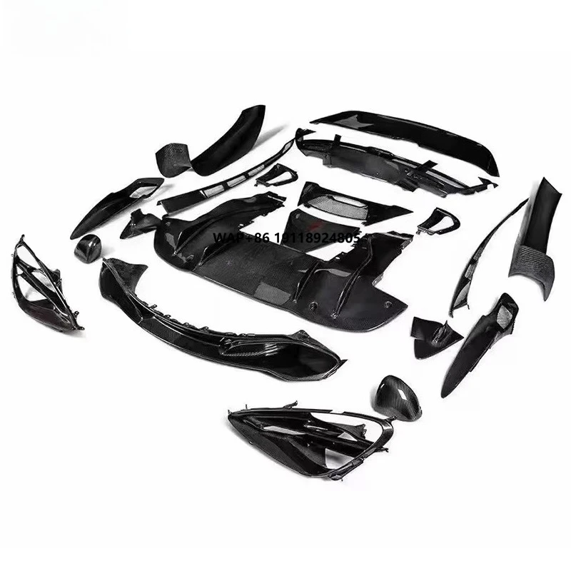 

720S Upgrade OEM Body Kits for High Quality Fast Delivery Dry Carbon Fiber Front Lip Side Skirt Rear Diffuser Fender