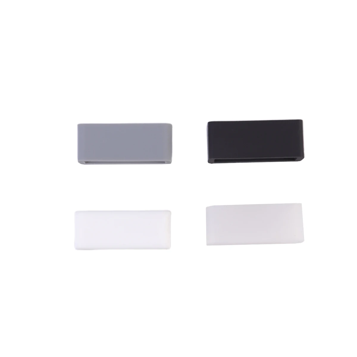 

4pcs 16Mm Watch Strap Buckle Silicone Bezel Activity Ring Replacement For Smartwatches Bright Color Design Compatible With Most