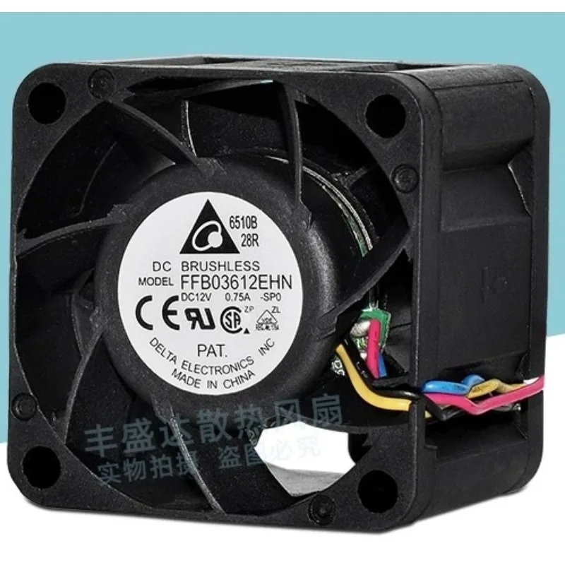 مروحة تبريد جديدة لـ Delta FFB03612EHN 3628 عالية السرعة DC12V 0.75A PWM مروحة تبريد للتحكم في السرعة 36 مللي متر 36*36*28 مللي متر #1