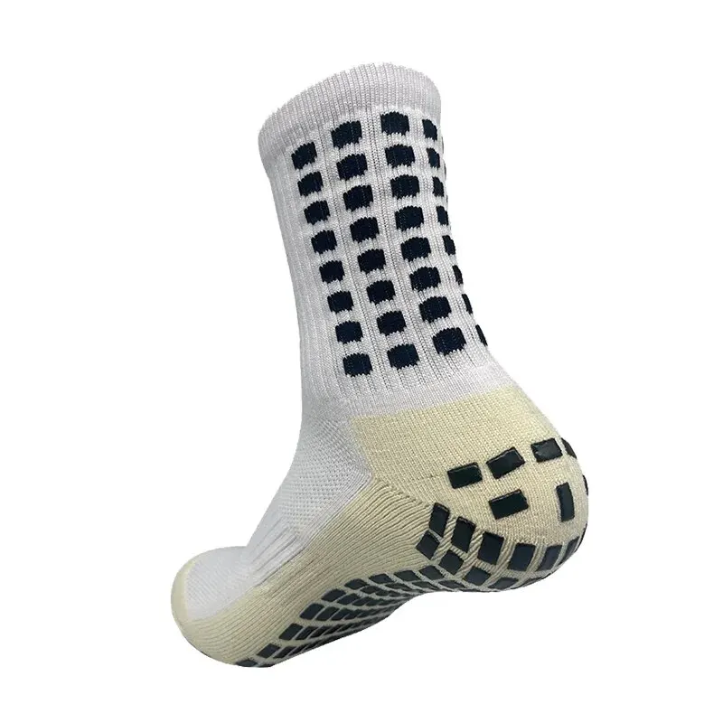 Anti-slip Football Socks Men Women Non-slip Soccer Basketball Tennis Sport Socks Grip Cycling Riding Socks 38-45