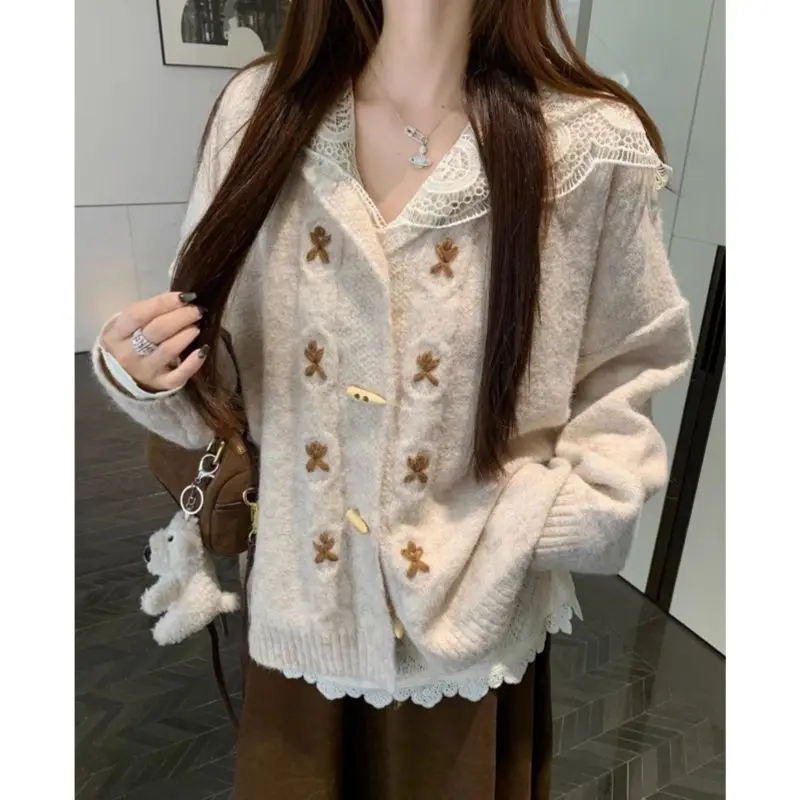 البلوزات لاعبا بالأزرار النسائية ليوبارد البوليستر الموضوع الذهب سستة المجهزة شرابات تخفيف الكورية نمط موضة بسيطة لينة #4