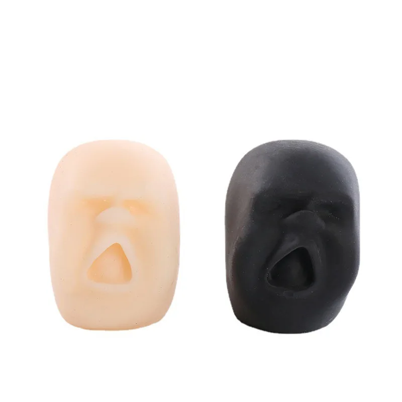 Funny Human Face Emotion Vent Ball Squishy Toy Antistress Toy Adult Stress Relieve Toy With Scented Gift Fidget Toys for Anxiety