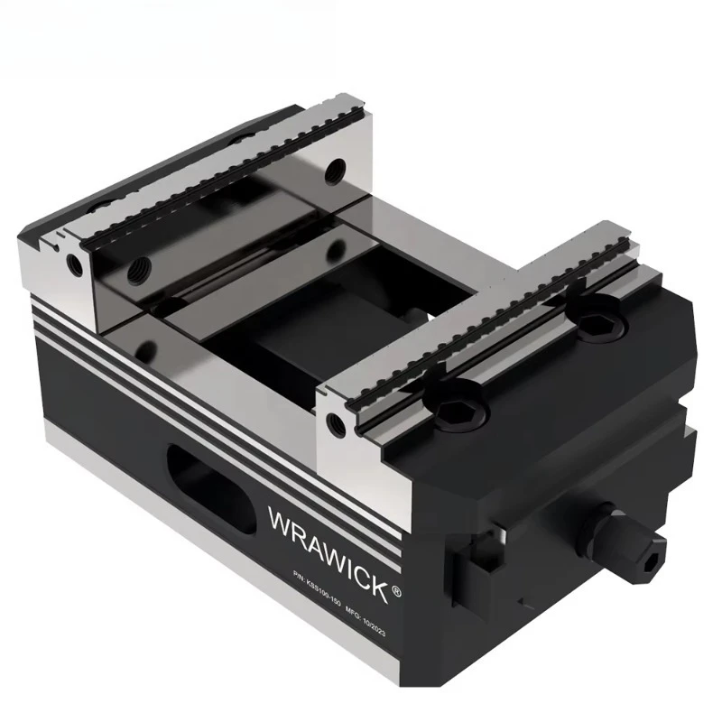 

KSS100-125 Precision Vise 100mm Universal Self Centering Machine Vise for CNC 5th Rotary VMC
