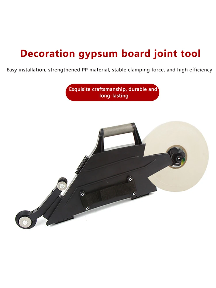 Gipsplaten Banjo Taping Tool, Gipsplaat Gezamenlijke Caulking Tool Plastic Omkeerbaar Binnenhoek Wiel Droge Muur Reparatie Dispenser - afbeelding 2
