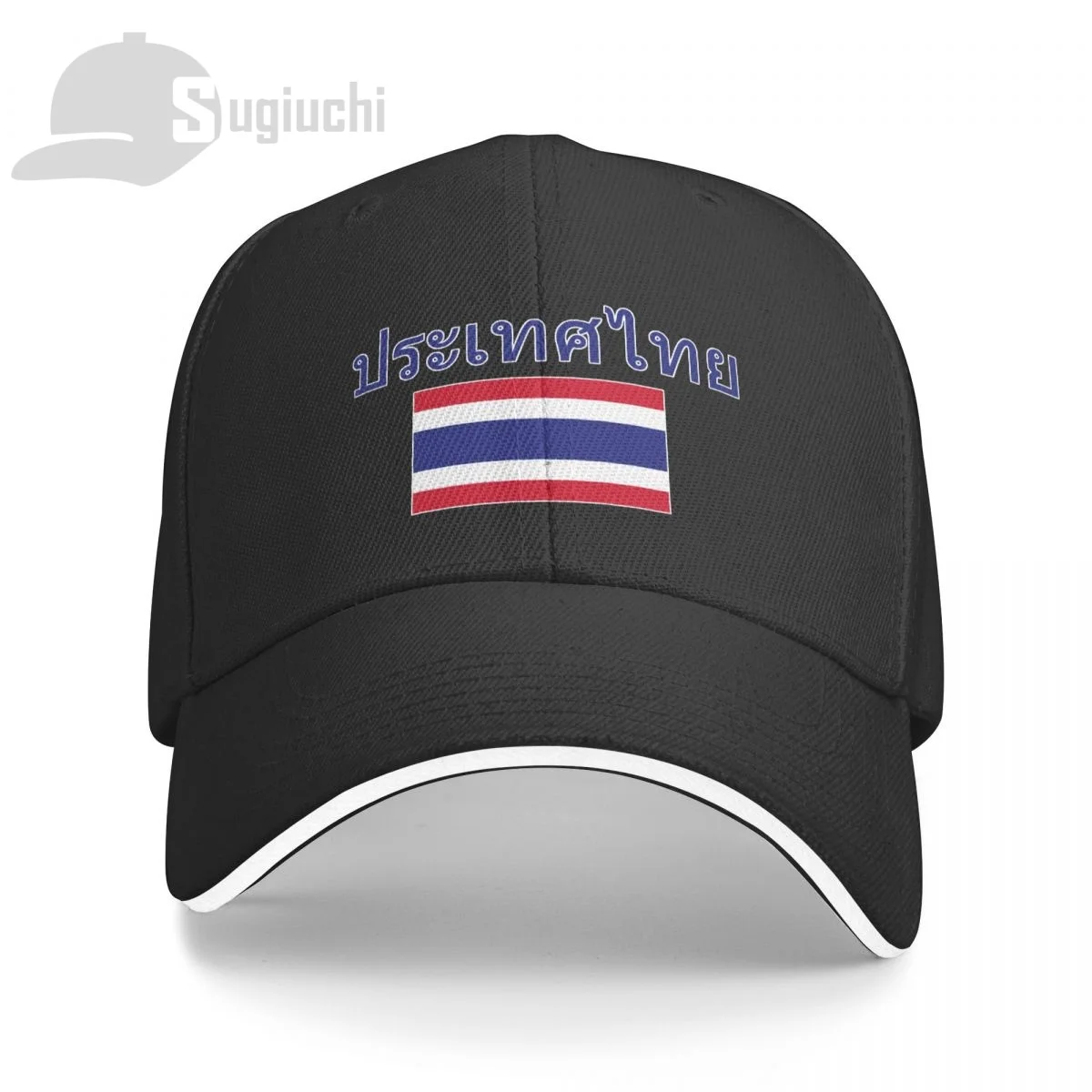 Thailand Flag With Letter Baseball Cap Men Women Summer Unisex Hip Hop Caps Cotton Snapback Golf Hat Fishing Caps