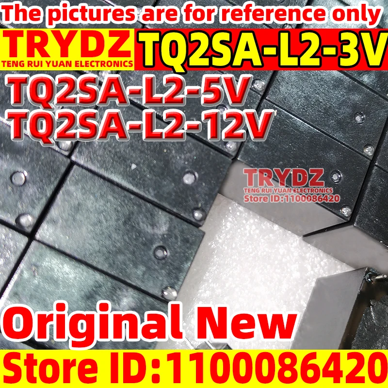 5-1pcs Original New TQ2SA-L2-3V TQ2SA-L2-5V TQ2SA-L2-12V Relay with two open and two closed 10 pin 1A