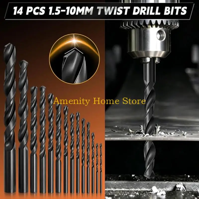 F26C Drilling and Fastening Accessory Set for Matching Impact or Electric Wrenches, with Metal Construction and a 38-Piece