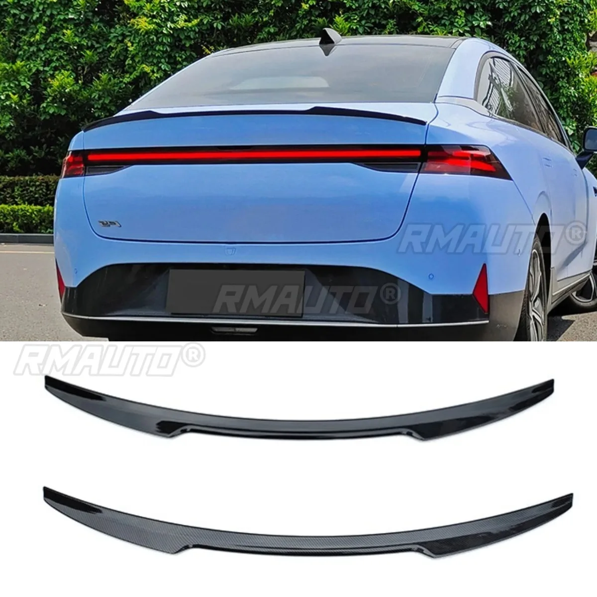 

Car Rear Spoiler Wing Trunk Spoiler Trunk Wing Body Kit for Xiaopeng P5 Rear Trunk Spoiler Wing Car Accessories