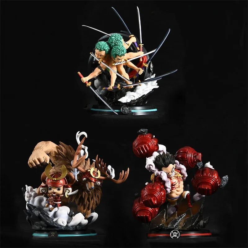 

One Piece Amae TH Wcf Onigashima Resonance Amae Chopper Luffy Zoro Anime Peripheral Character Model Ornaments Statue in Stock