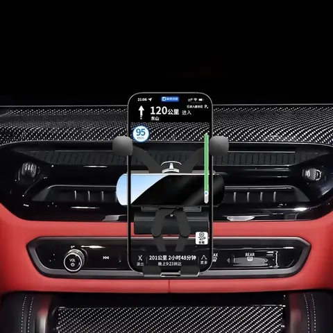 बीएमडब्ल्यू i4 2025 कार फोन धारक वेंट माउंट कार फोन धारक उन्नत हुक क्लिप गुरुत्वाकर्षण सहायक उपकरण के लिए हैं 6 best sales बीएमडब्ल्यू गैजेट्स - №5