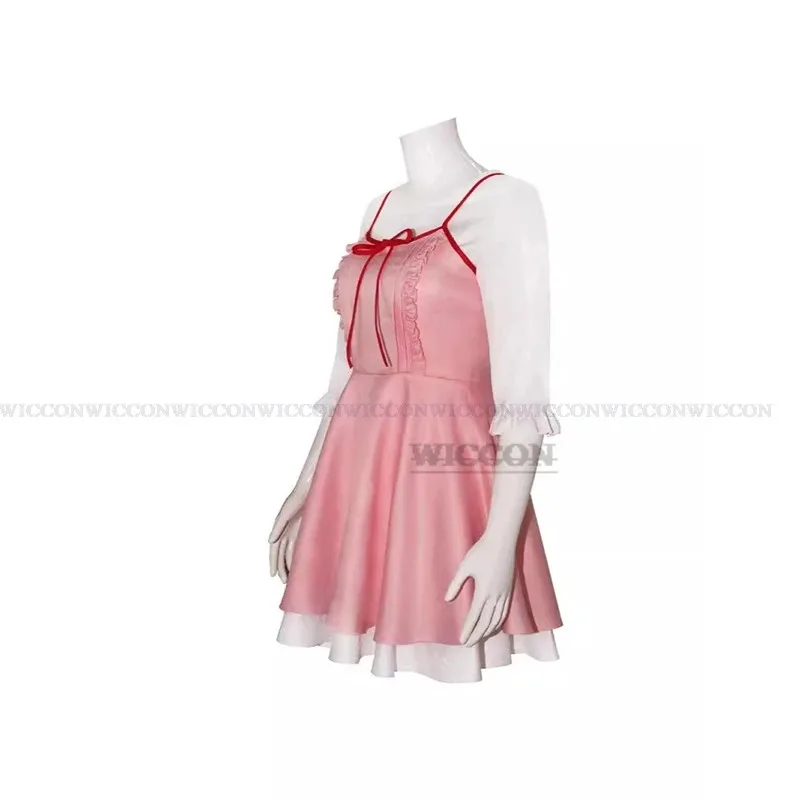 

dd12Anime Your Lie In April Miyazono Kaori Cos Sweet Lovely Princess Dress Student Campus Costume Cosplay Wig For Women