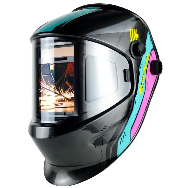 

Solar automatic welding helmet with dimming function electronic parts, suitable for welding enthusiasts