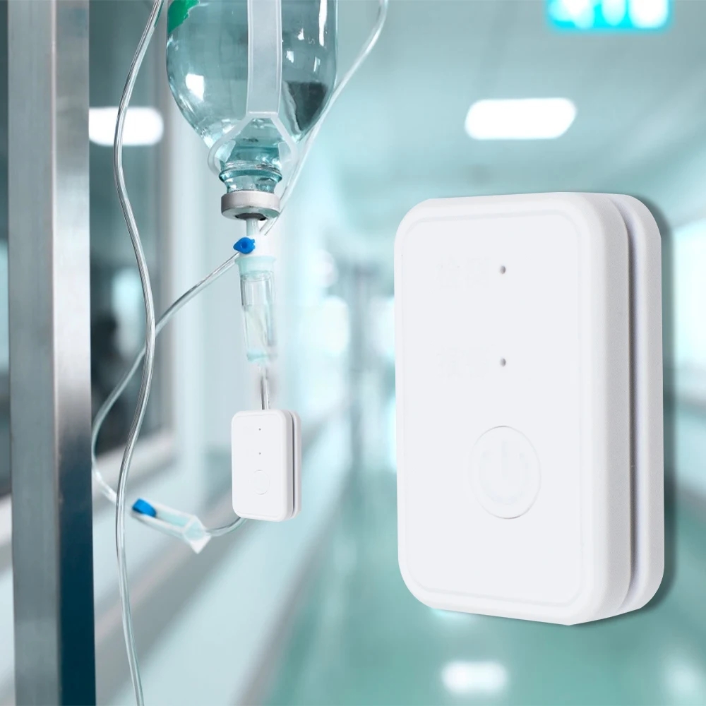 Infusion Fluid Reminder Sensor Automatic Sound Alarm Charge Powered Security Care Device Automatic Drip-Feeding Sound Alarm