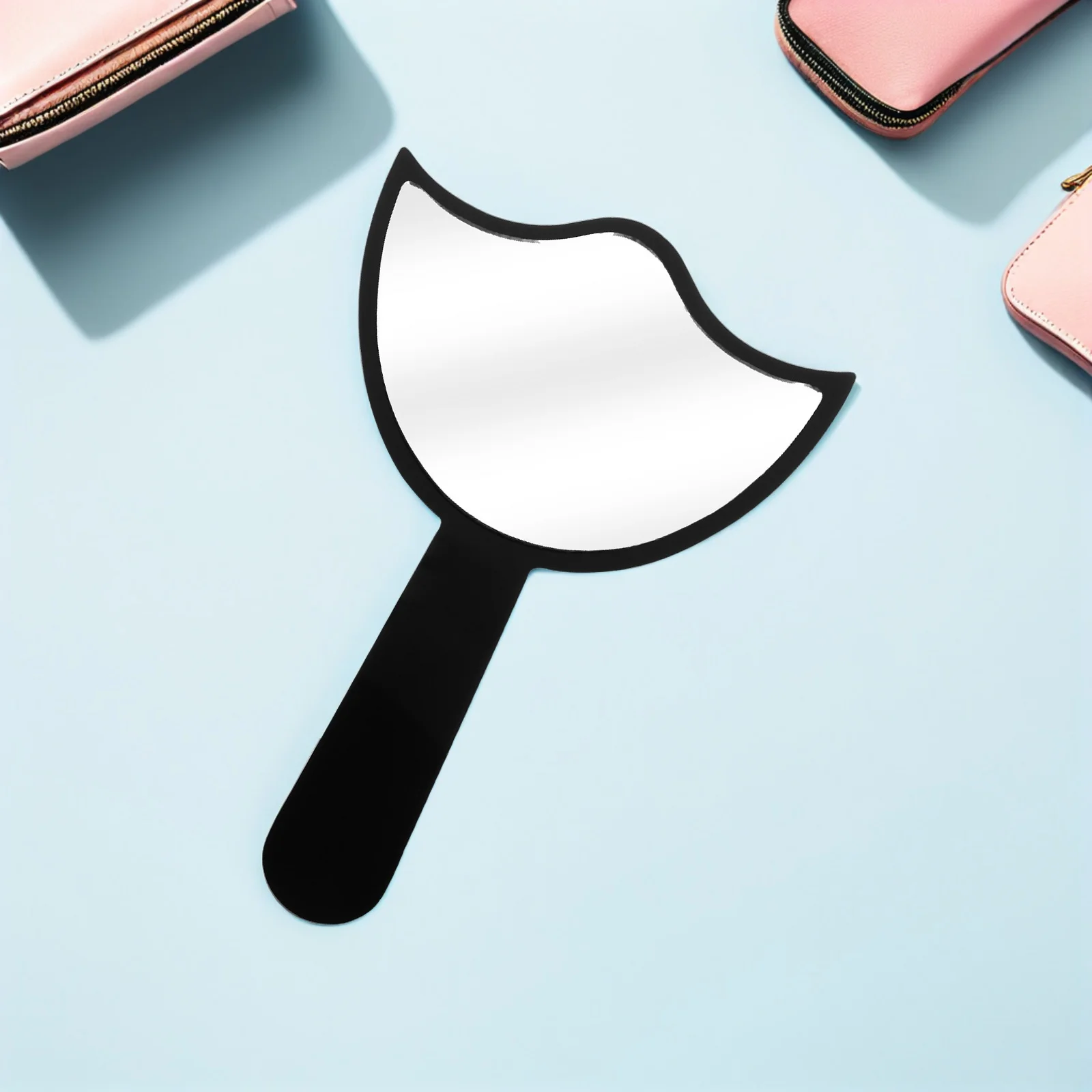 Akrylowe lusterko do rzęs, przenośne, kompaktowe, podróżne, sprzęt do przedłużania rzęs, lusterko salonowe dla fryzjerów, narzędzie kosmetyczne, lustra salonowe.