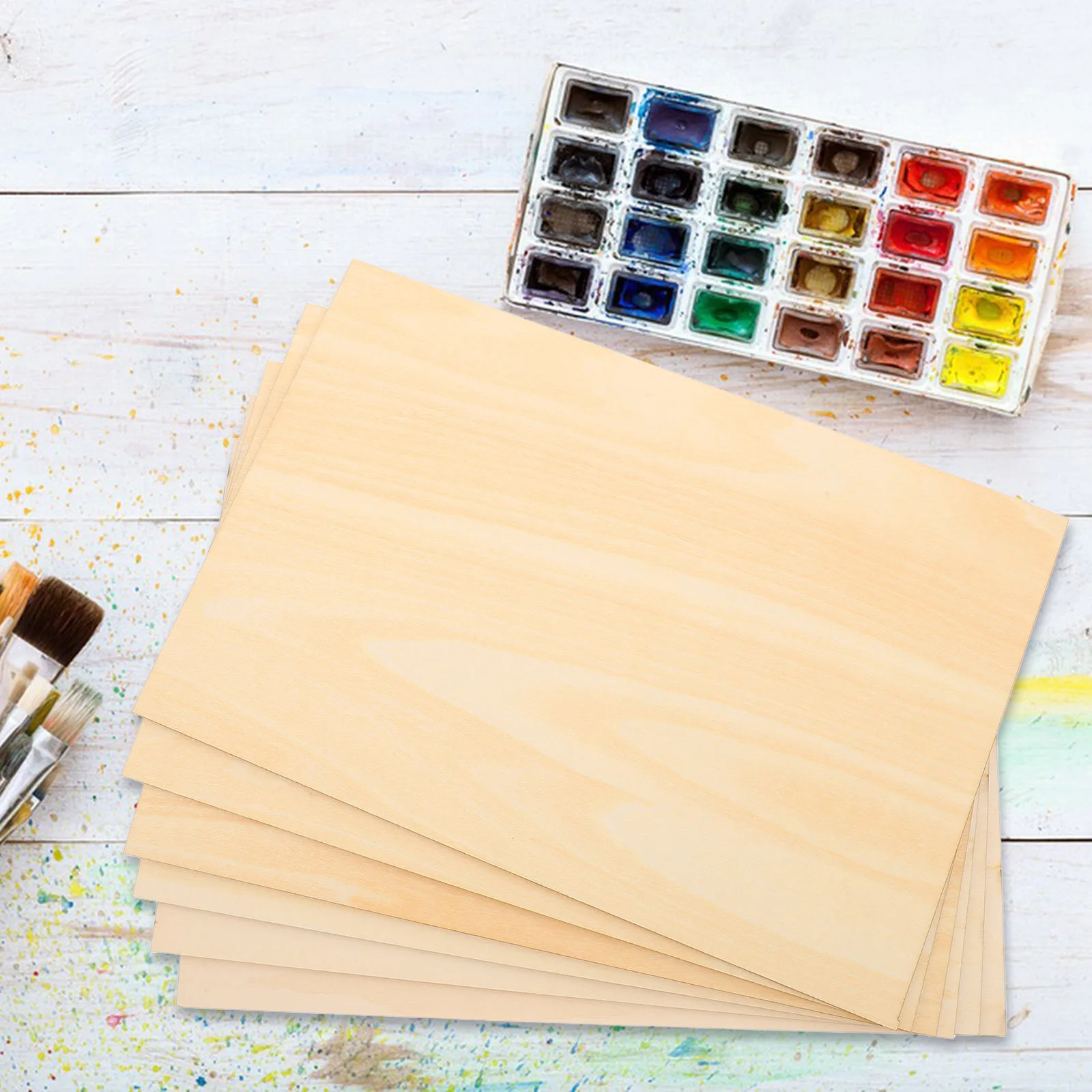 

6 шт. листы ручной работы из лаймового дерева для детей своими руками, поделки, живопись, резьба, гравировка, резка, незавершенные деревянные доски, принадлежности для рукоделия