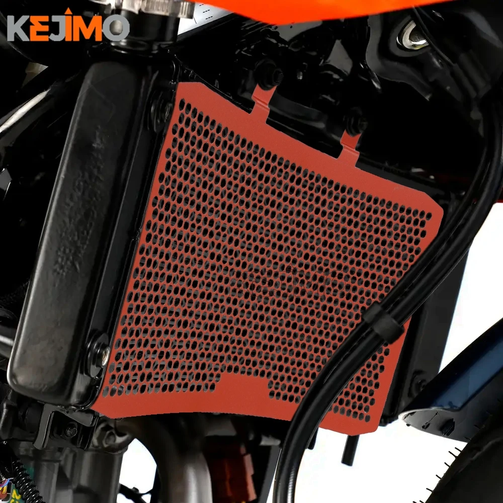 

Motorcycle Accessories Upper Radiator Side Grille Guard Cooler Cover Engine Protection FOR KTM RC 390 2022 2023 2024 2025 RC390