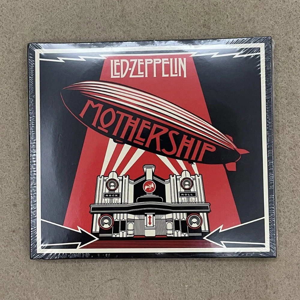 Led Zeppelin Mothership 2CD Greatest Hits Stairway To Heaven Whole Lotta Love Hard Rock Clásico Sellado Nuevo Remasterizado