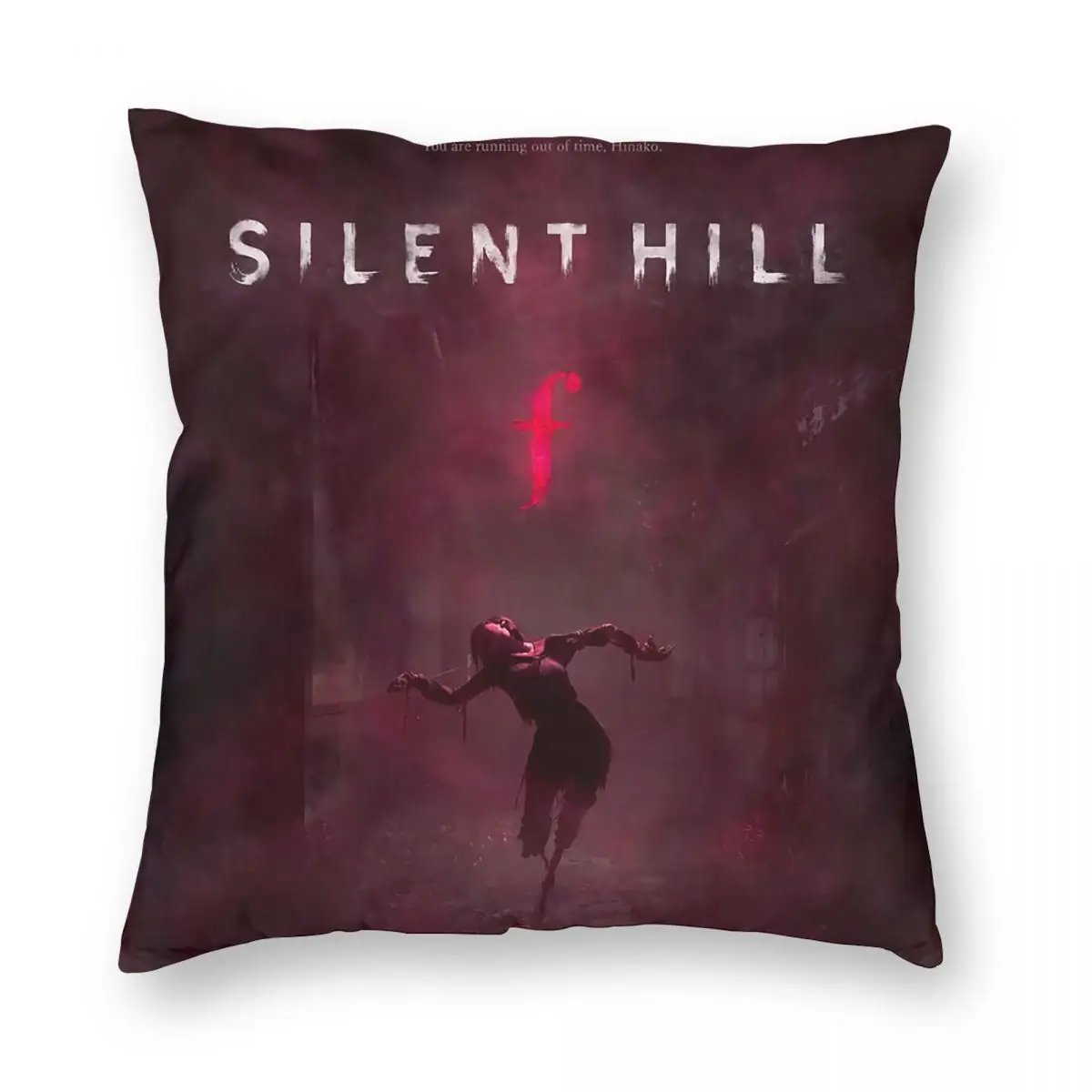 

Silent Hill Game Square Pillowcase Pillow Cover Cushion Throw Pillow for Home Sofa Living Room