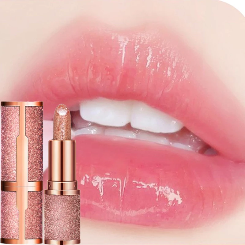 Lápiz labial brillante que cambia de Color por temperatura, resistente al agua, larga duración, hidratante, terciopelo mate, tinte de labios rojo, rosa, labios Sexy, maquillaje