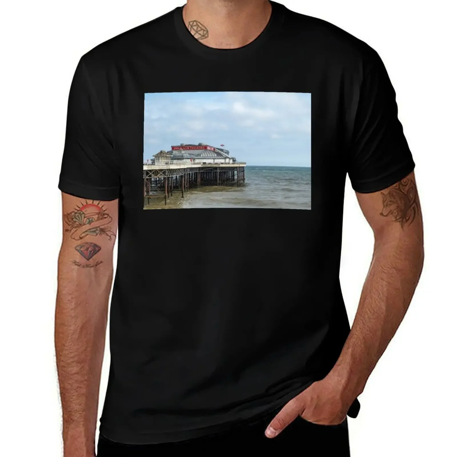 

Theatre on Cromer Pier, North Norfolk Coast T-Shirt plus sizes clothes man t shirt mens graphic t-shirts funny