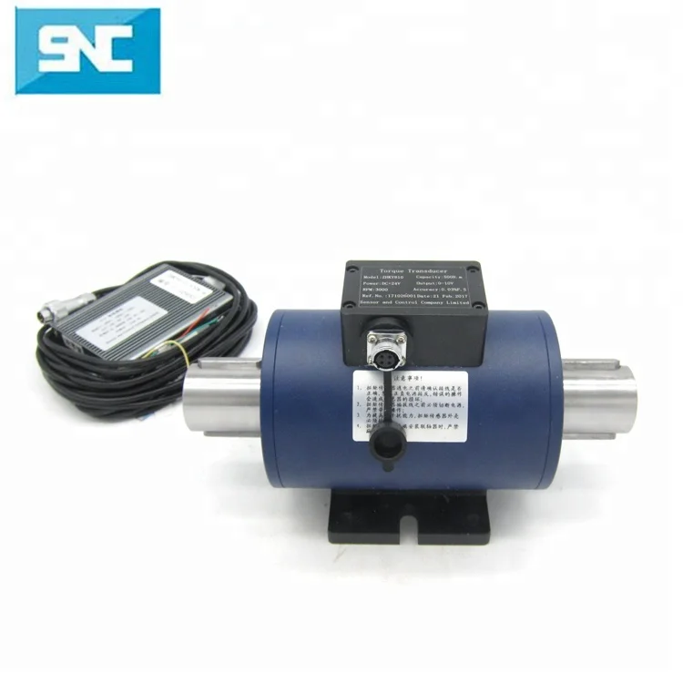 High Accuracy High Speed Shaft Type Torque Speed RPM Sensor 10-100000nm