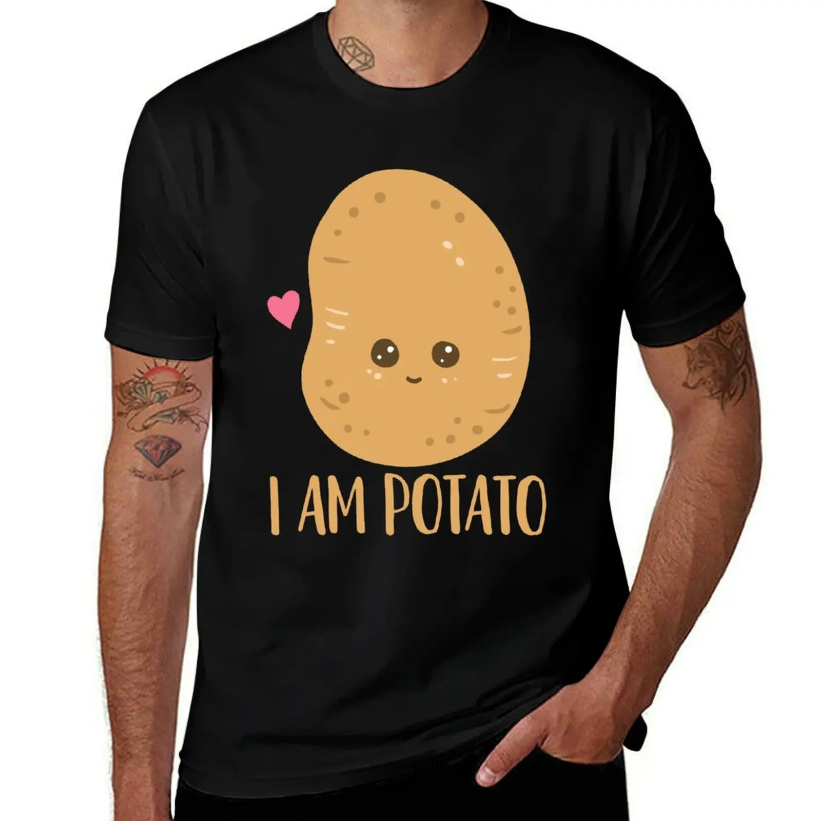 

Potato Kawaii Potato Costume T-Shirt tshirts personalised rapper graphic tees Men's t shirts