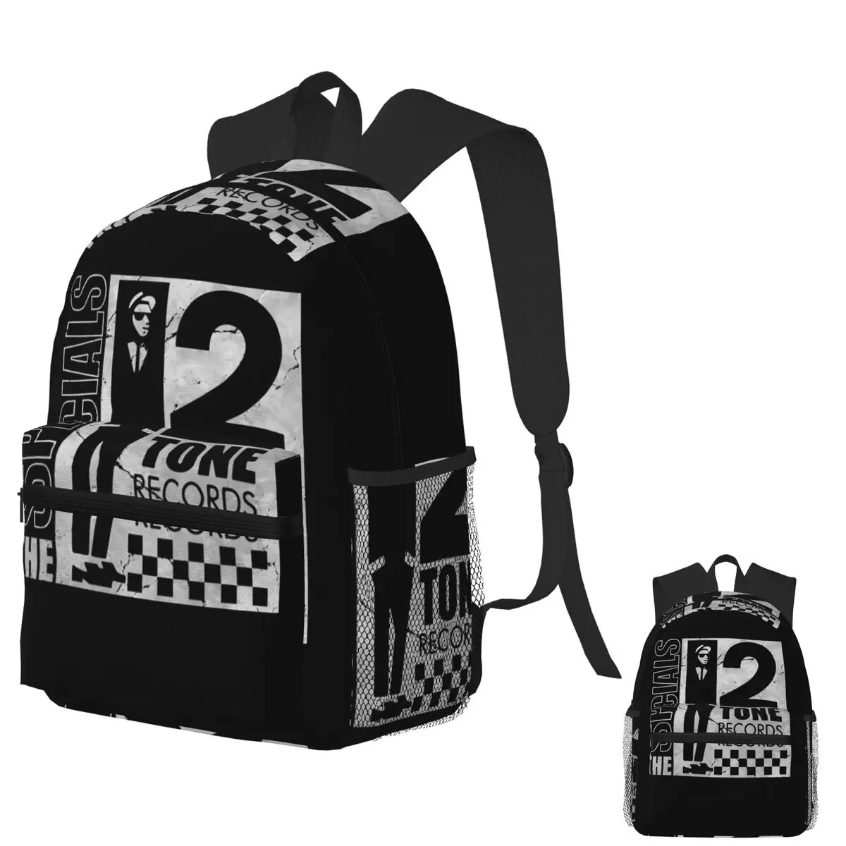 

Skanking Through Hard Times Vintage Unity Vibes Backpack School Bag Hiking Travel Daypack for Men Women Bookbag Shoulder Bags